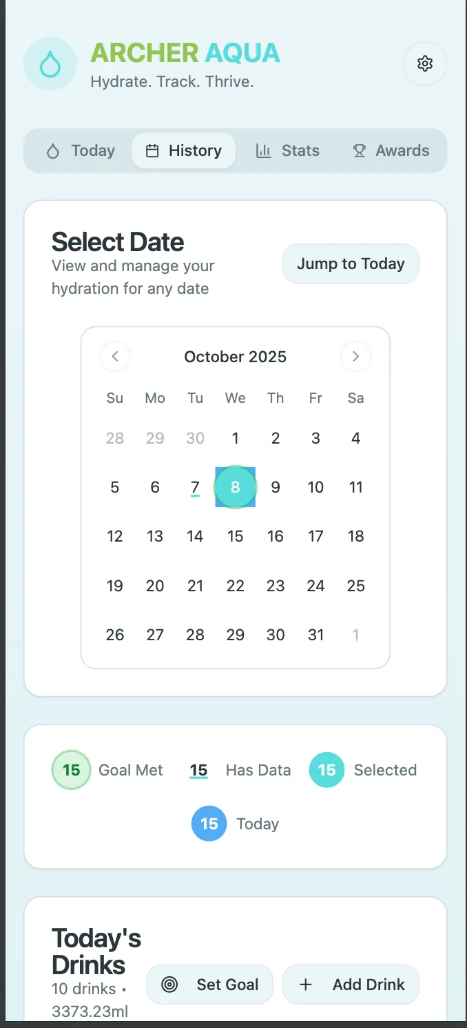 Calendar View
