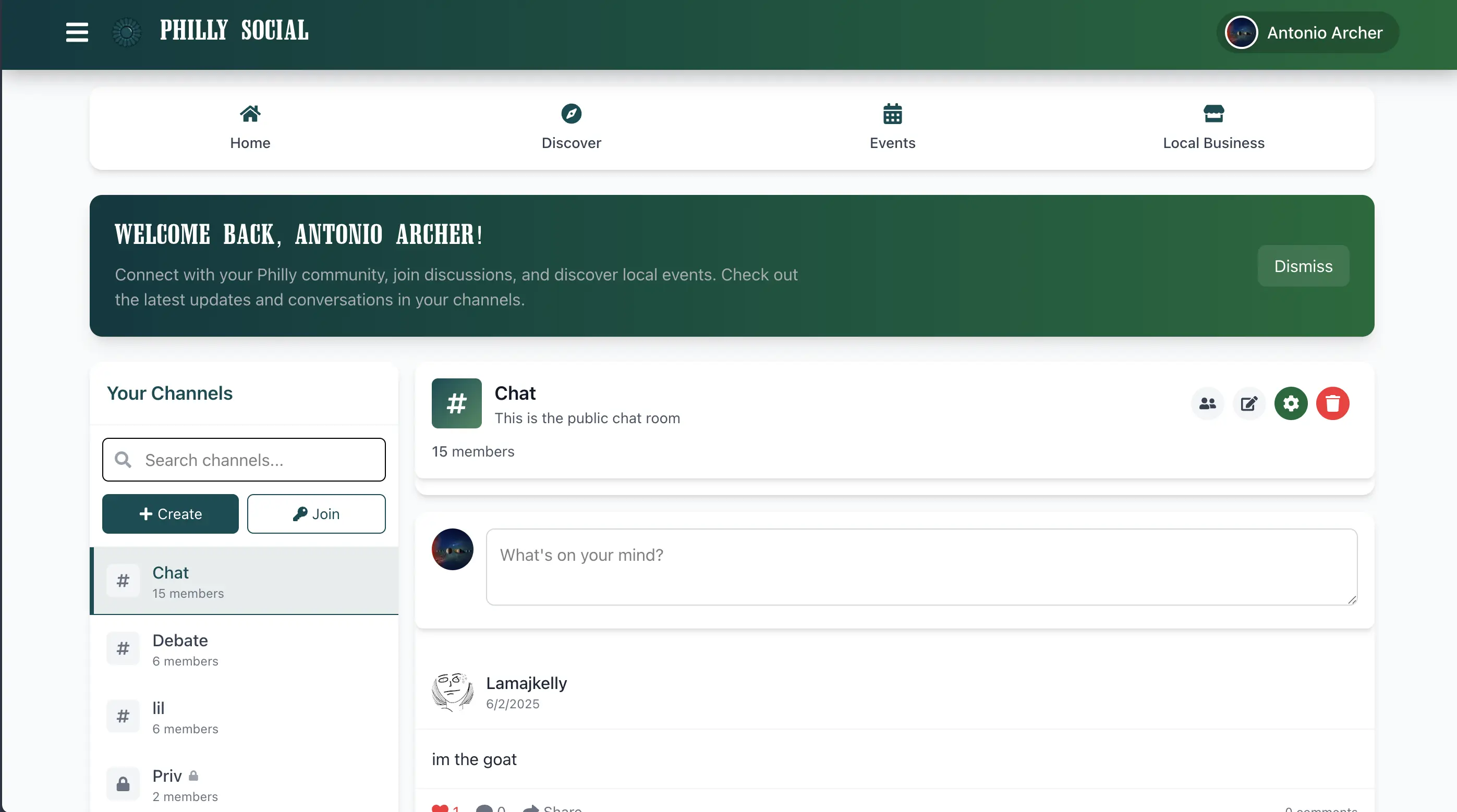 Philly Social Screenshot 1