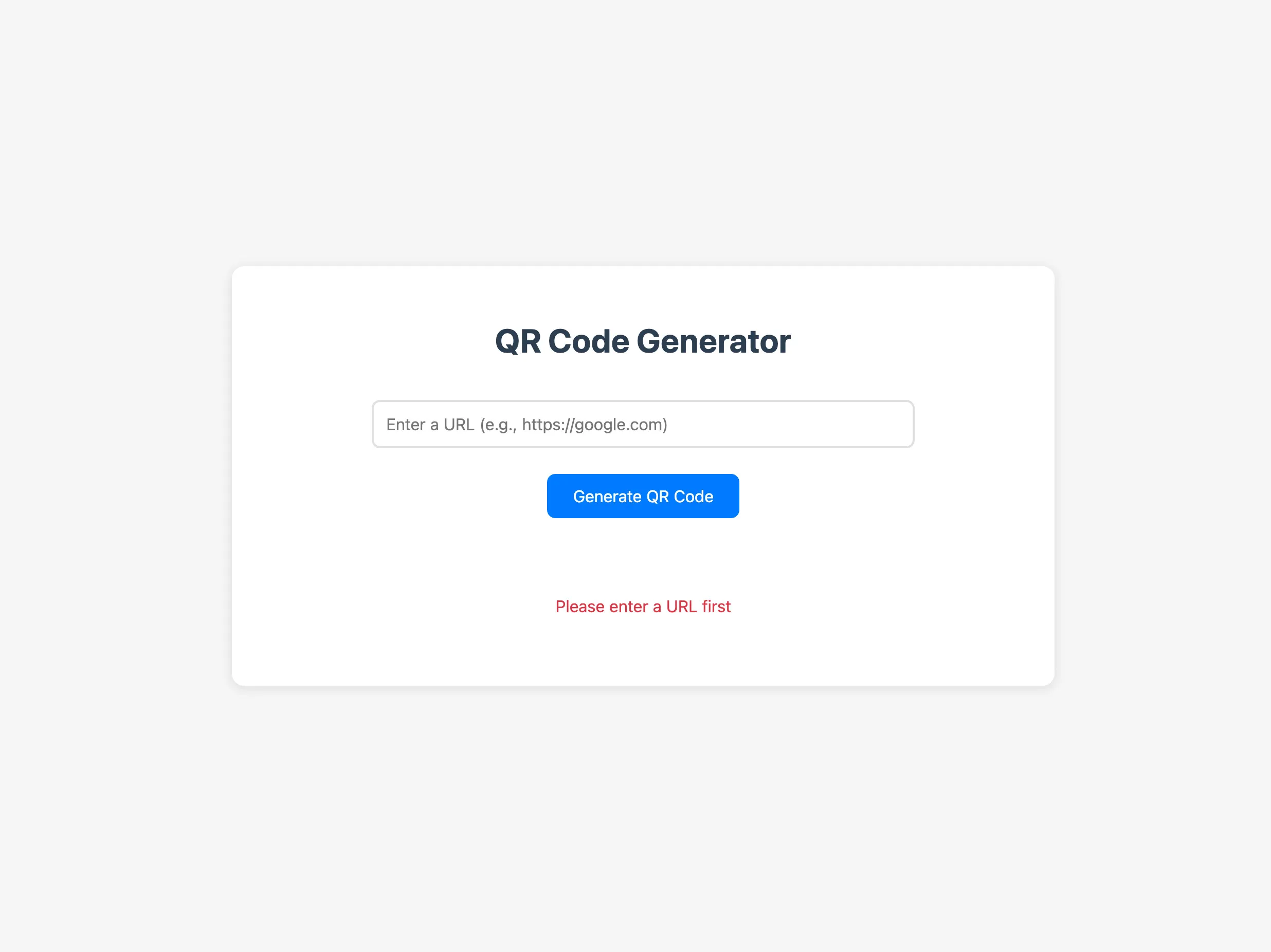 Qr Code Generator
