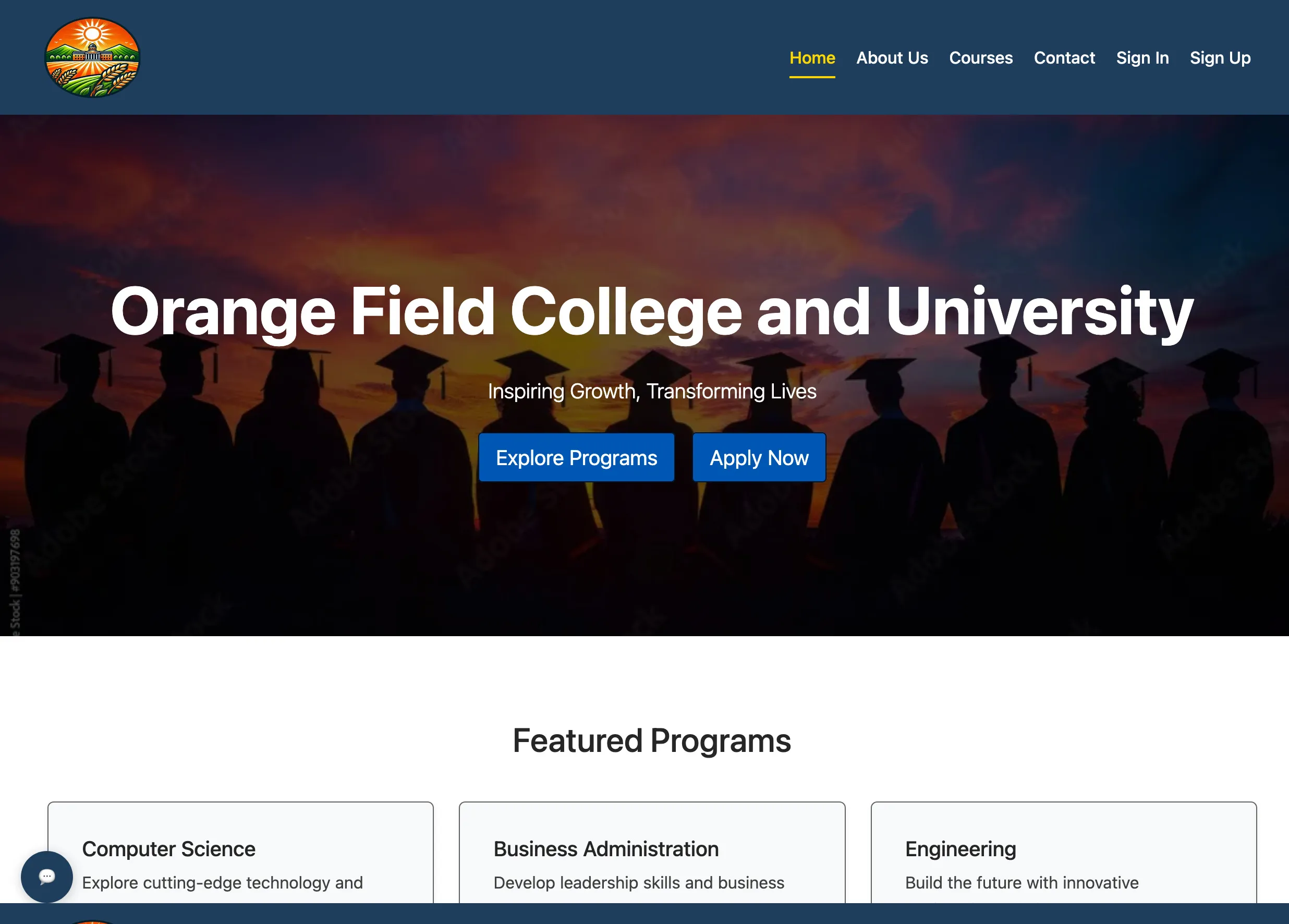 Orange Field University