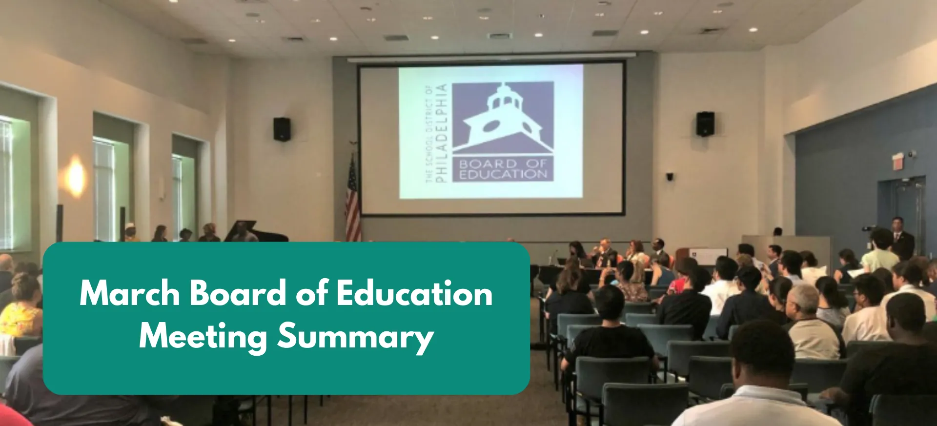 UrbEd Blog | March School Board RECAP!