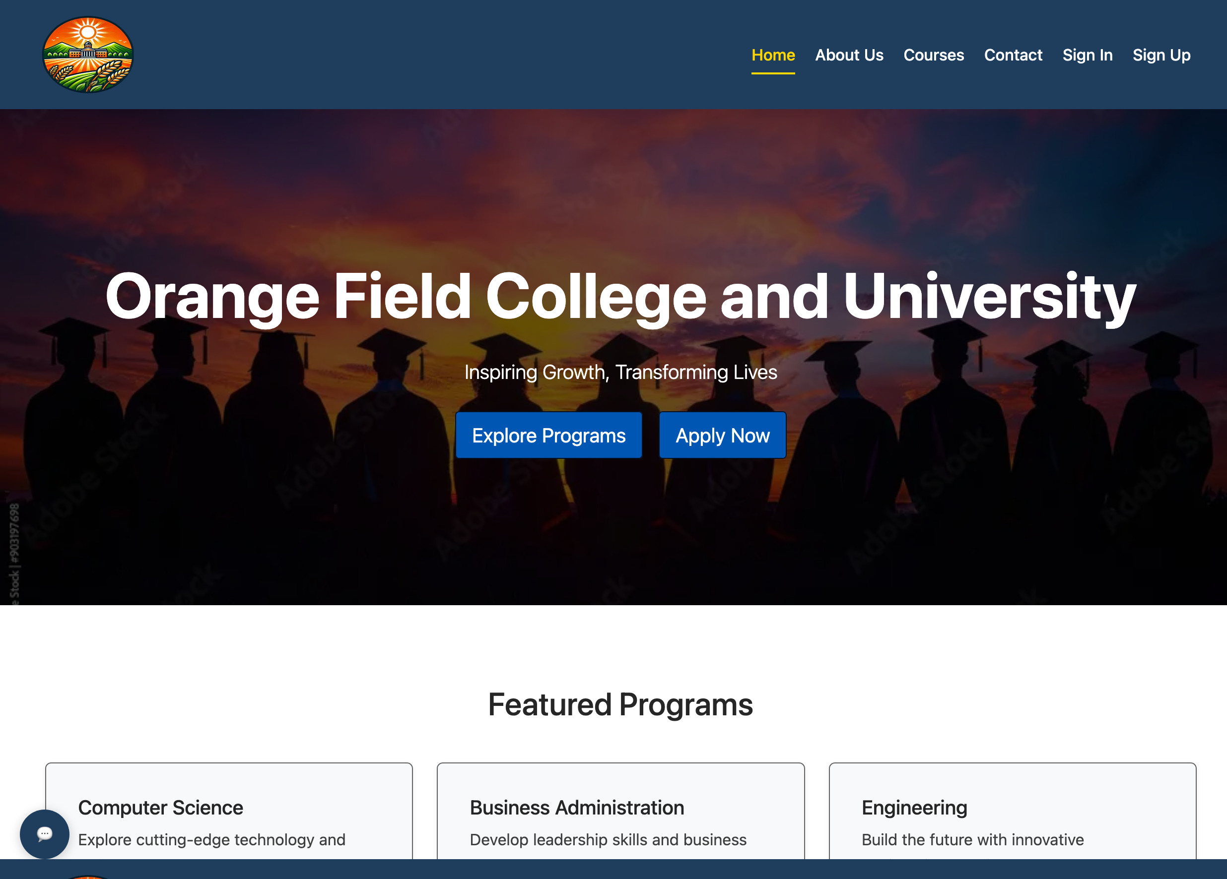 Orange Field University